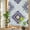 Purple, variant on Merry Christmas Privacy Window Film, Decorative Stained Glass Window Film, Winter Trees Xmas Snowflake Gingerbread Resuable Rainbow Static Cling for Home Bathroom Living Room Glass Door 17.7"x39.3"