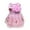 Pink, variant on Visland Puppy Clothes Floral Pattern Fashion Princess Dress Dog Lace Skirt Pet T-shirt for Party