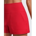 thumbnail image 4 of CRZ YOGA  Butterlift Linerless Shorts for Women 3" High Waisted Yoga Casual Lounge Workout with Pockets, 4 of 4