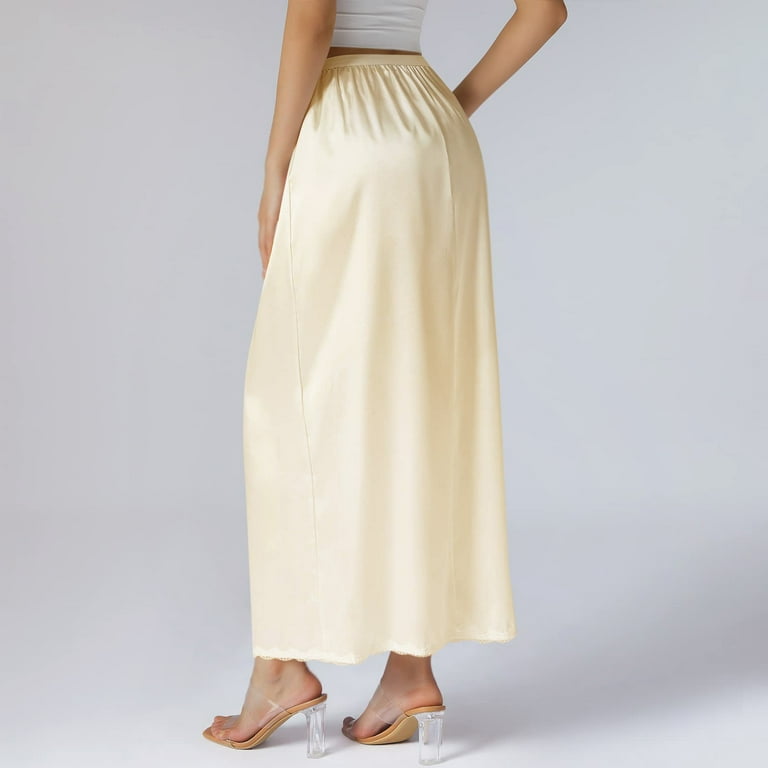 Plus Size Long Slips For Midi Dresses Bamboo Jersey Slip Dress