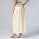 thumbnail image 5 of Enagua corta de satén suave para mujer - Faldón largo con cintura elástica, color liso, perfecto para vestidos de novia, 5 of 8