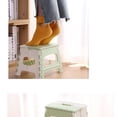 thumbnail image 1 of Portable Step Stool Plastic Collapsible Child Chair Non-sliping Shower Sitting Stool, 1 of 6