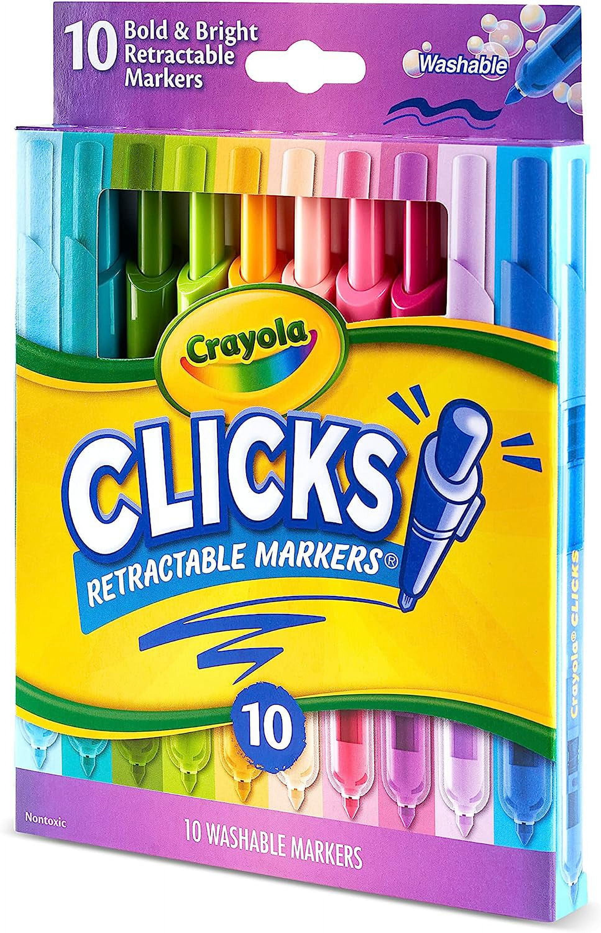 Crayola Washable Dura-Wedge Tip Dry-Erase Markers (cyo-587733)
