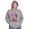 thumbnail image 4 of Betty Boop Cowgirl Southern Country Women Plus Size Zipper Hoodie Brisco Brands 3X, 4 of 5
