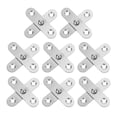 thumbnail image 1 of GOOHOCHY 8 Uds bisagras de puerta bisagras de puerta ocultas bisagra de acero inoxidable bisagras giratorias de 360 ​​grados, 1 of 8