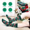 thumbnail image 3 of Christmas Socks, PUTUO Men Funny Colorful Novelty Socks, Xmas Crew Socks Christmas Gifts for Men, 6 Pairs, Size 9-13, 3 of 6
