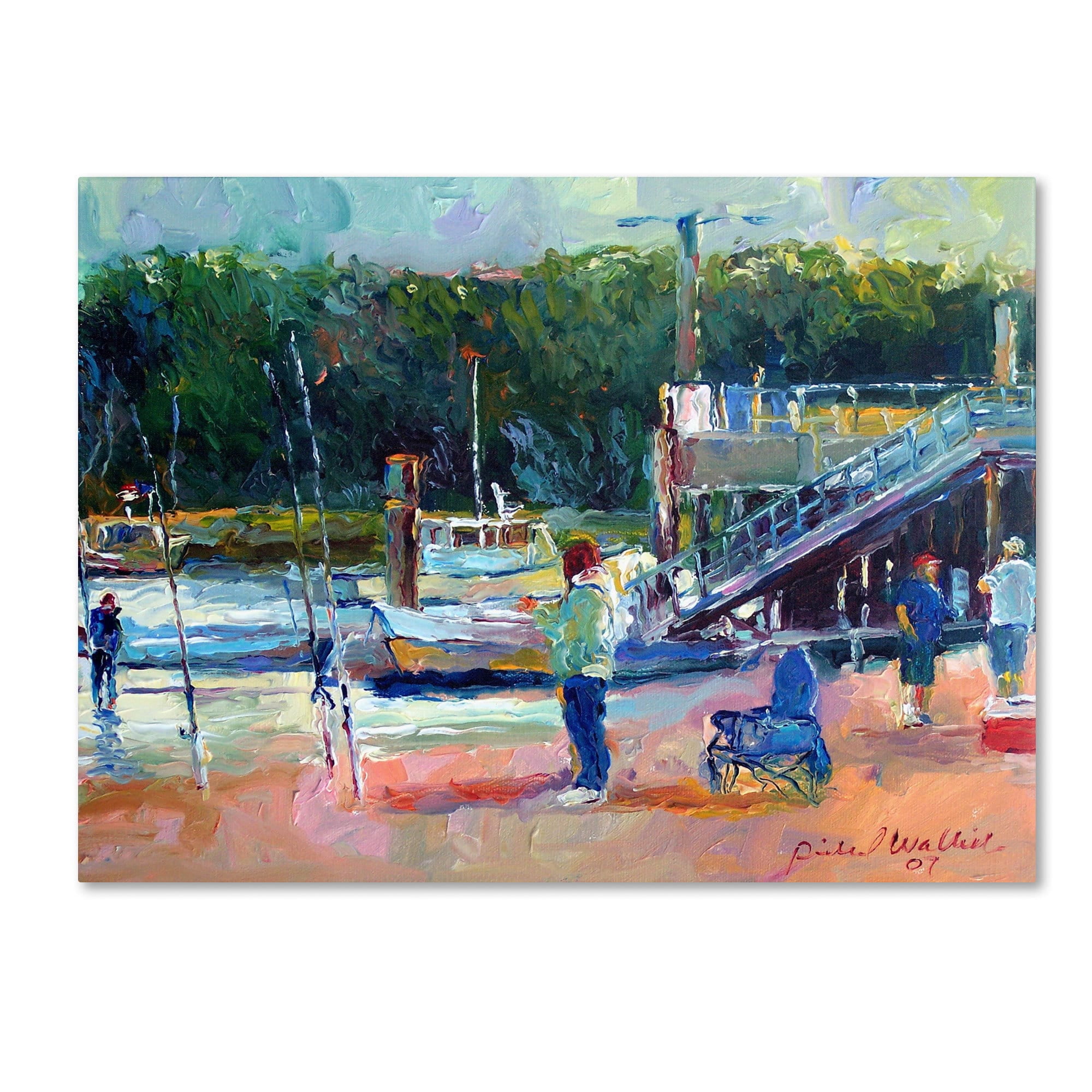 Trademark Fine Art "Saco" Canvas Art by Richard Wallich