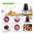 thumbnail image 2 of Procesador Alimentos SOKANY Picador Carne Verduras Color Plateado, 2 of 7