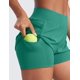 thumbnail image 3 of Shorts para correr CRZ YOGA 2 en 1 de doble capa para mujer, 3 of 3