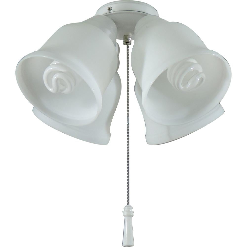 Hampton Bay Gazelle 4-Light LED Ceiling Fan Light Kit 91306 