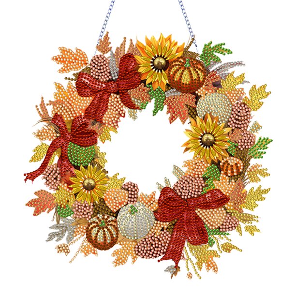 Spot Drill Garland Pared Corona Forma Especial Navidad