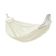 thumbnail image 5 of Unique Bargains 1 Pc Durable Hammock for Outdoor White 114.18" Length, 5 of 6