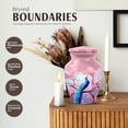 thumbnail image 3 of JAGASY Peacock Urn for Parents, Pink Small Urns for Human Ashes keepsake, Cherry Blossom Tree & Pink Flowers Decorative Urns for Siblings, Tiny Cremation Urn for Brother & Sister, (3 Inch), 3 of 7