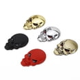 thumbnail image 2 of KAKOWELY Automotive Metal Skull Automotive Metal Skull Car Body Paste Personality Labeling Three-Dimensional Rear Sticker Decorative Paste Modification(Bronze), 2 of 4