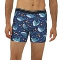thumbnail image 6 of Sigee Party Shark Cut for Men's Boxer Briefs,Moisture Wicking and Breathable Large, 6 of 9