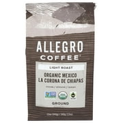 Allegro Coffee, Organic Mexico Light Roast Ground Coffee, 12 oz.
