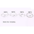 thumbnail image 4 of Women's Bracelet Rhinestone Five-Pointed Star Heart Moon Assorted Stretch Bracelet Bangle Bracelet, 4 of 10