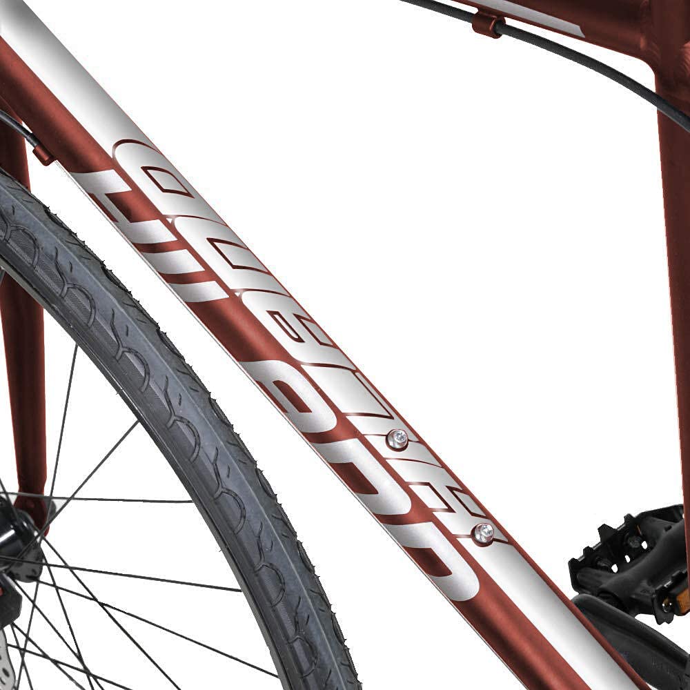 Hiland Road Bike Hybrid Bike Aluminum Frame 700C 24 speeds with Disc Brake - image 4 of 6