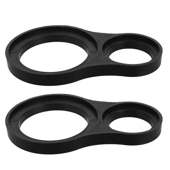 FELTECHELECTR Plastic Speaker Mounting Bracket for Car Audio Systems 1 Pair 6.9x4.1x0.6in