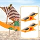 thumbnail image 5 of Pinzas para toallas de playa Romooa, 8 unidades, tamaño gigante, estilo flamenco, 5 of 6