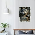 thumbnail image 4 of Nawypu To My Daughter Canvas From Mom Dad Mother You Will Never Lose Wolf Daughter Birthday Gifts Graduation Christmas Custom Wall Art Print Framed Canvas, 4 of 5