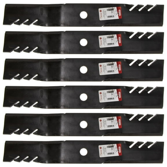 Oregon 396-730 6 Pack Gator G6 Blades Replacement for John Deere 737 757 777 Z930M Z950M w