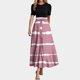 thumbnail image 1 of WILLBEST Vestidos de Verano 2025 Vestidos de Verano para Mujer 2025 Vestido Largo Cruzado de Manga Corta con Estampado Floral Vestido de Corte A con Dobladillo con Volantes y Retazos Grande, 1 of 3