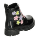 thumbnail image 3 of Bota Vavito Niña Bebé Negro Casual Flores T15-18 negro 15.5, 3 of 10