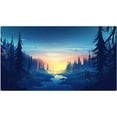 thumbnail image 1 of GHSDFBB Extended Gaming Mouse Pad, Mouse Mat for High DPI Professional Gaming Quality (35.415.7Inch, Fengjing), 1 of 7