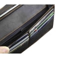 thumbnail image 4 of Monedero Vogueteen Biker Rock Star Concho de cuero negro para hombre, 4 of 6