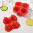 thumbnail image 2 of 4pcs Halloween Ghost Ice Mold Silicone Ice Maker Molds Home Ice Making Molds, 2 of 4