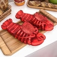 thumbnail image 2 of Toddler Boys Girls Cartoon Sandels Crayon Shaped Kids Slippers Funny Lobster Design Non Open Toe Waterproof Lightweight Breathable Shoes for Indoor Outdoor Summer Use, 2 of 6