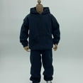 thumbnail image 3 of 2x 1:6 Scale Mans Sweatshirt & Pants Outfit for DML PH 12inch Action Figures Navy, 3 of 8