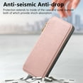 thumbnail image 3 of Allytechgroup Galaxy S25+ Plus Case Wallet, 2-in-1 Detachable Magnetic Back Cover Compatible with MagSafe Secure and Stylish Protection RFID Blocking Phone Case for Samsung Galaxy S25+, Pink, 3 of 9