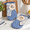 Dusty Blue-Oven Mitts, variant on Mini Silicone Oven Mitts 2-pack Set