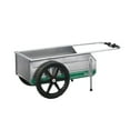 thumbnail image 1 of Tipke Manufacturing Company Foldit Do It All Aluminum Folding Cart, Green Stripe, 1 of 9