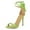 Green, variant on FSJ Women Sexy Back Bowknot Ankle Buckle Strap Sandals Open Toe One Strap Stiletto Heels Slide Pumps Wedding Summer Dress Shoes Size 8 Green