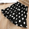 thumbnail image 7 of Amidoa Girls Shorts Casual Summer Elastic Waist Ruffle Soft Shorts for Kids Black Size 3T, 7 of 7