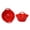 Blue, variant on Mintra Home Plastic Bowls with Handles 3 Pack (Small, White)