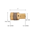 thumbnail image 4 of JUEGO DE COVIBLES DE SOLDURES DE LATÓN CON Adaptadores de Punta 169716 de para Pistolas Mig M 10/15, Reemplazo Adecuado, 4 of 7
