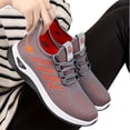 thumbnail image 3 of Women's Arch-support Walking Shoes, Lightweight Non Slip Mesh Athletic Slip on Sneakers with Cushioning, Breathable Comfortable Walking Shoes for Gym Daily Wear, 3 of 5