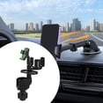thumbnail image 3 of koolsoo Generic Car Cup Holder Expander Drink Holder Universal Easy Installation Adjustable Phone Mount for Snacks Water Bottles Green, 3 of 8