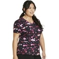 thumbnail image 4 of Dickies EDS Scrubs Top For Women V-Neck Print DK852, 4 of 7