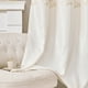 thumbnail image 5 of Openwork Embroidered Curtains Semi Shade Curtains Polyester Curtains Decorative Curtains Through The Rod Models Curtains 1 Pcs Pack, 5 of 6