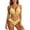 /c79Yellow324, variant on WEIGFI Womens Bikini Sets 2 Piece Bathing Suit Plaid Ruffles Tops And Bottom Halter Neck Cheeky Swimwear Elegant Triangle Summer Pool Comfort Holiday Swim Wear,Black,L