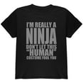 thumbnail image 1 of Costume de Ninja Humain d'Halloween T-Shirt Jeunesse, 1 of 1