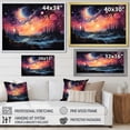 thumbnail image 4 of Designart "Stars Infinity horizon I" Stars Floater Framed Canvas Print, 4 of 7