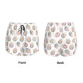 thumbnail image 3 of Salouo Easter eggs with flowers Print Women's 2 in 1 Running Shorts Double-Layer Shorts Athletic Workout Gym Yoga Shorts Running Shorts for Women-X-Large, 3 of 7