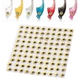 thumbnail image 4 of Fake Fisheye, 3D Holographic Lightweight Fishing Lure Fisheye Sticker  For Stick To Crafts For Stick To Bait For Various DIY Baits Gold,Red,Luminous, 4 of 8