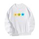 thumbnail image 4 of Sudadera de mujer, Tops de manga larga, ropa deportiva blanca estampada a la moda, sudadera con cuello redondo, jersey para desplazamientos en la , SG, 4 of 10